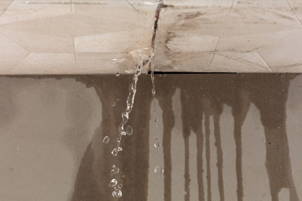 Professional Commercial Water Damage Restoration technician working in Cranberry, PA